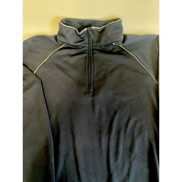 Mens PING 1/4 Zip Golf Sweatshirt Long Sleeve Navy Blue Large - Picture 2 of 7